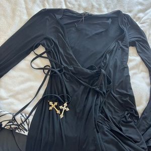 Queen Of The Cursed Wrap Dress